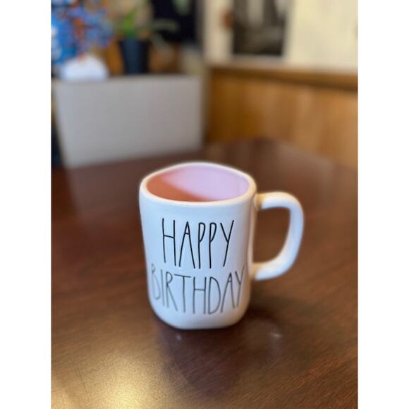 Rae Dunn Happy Birthday Mug - Picture 2 of 4